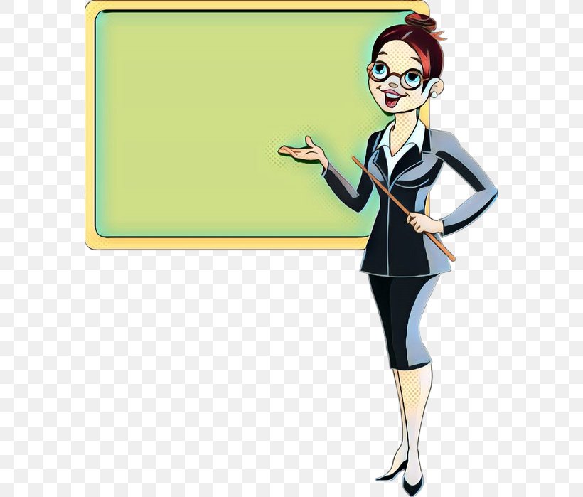 Teacher Cartoon, PNG, 582x699px, Green, Behavior, Cartoon, Character, Character Created By Download Free