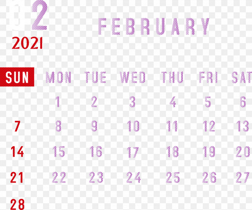 February 2021 Monthly Calendar 2021 Monthly Calendar Printable 2021 Monthly Calendar Template, PNG, 3000x2498px, 2021 Monthly Calendar, 2021 Printable Monthly Calendar, February 2021 Monthly Calendar, Calendar System, February Download Free