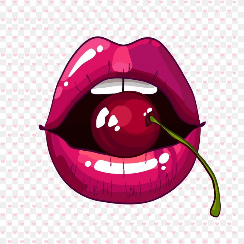 Lip Balm Mouth Smile, PNG, 1022x1024px, Lip, Cherry, Color, Eye, Fictional Character Download Free