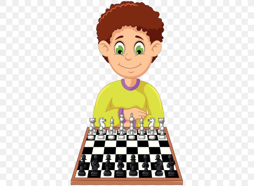 Chess Royalty-free Stock Photography Illustration, PNG, 569x600px, Chess, Board Game, Boy, Cartoon, Chess Piece Download Free