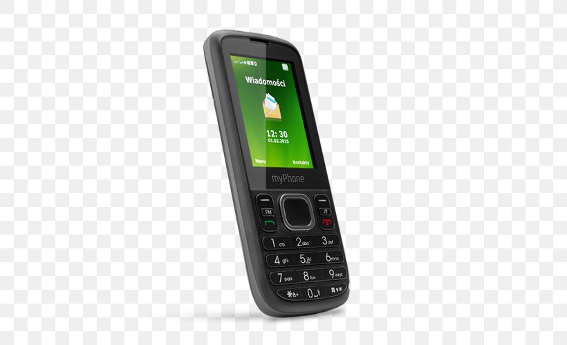 Feature Phone Smartphone MyPhone Telephone Dual SIM, PNG, 500x500px, Feature Phone, Cellular Network, Communication, Communication Device, Dual Sim Download Free