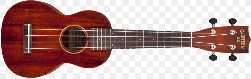 Guitar Gretsch G9120 Tenor Standard Ukulele Musical Instruments, PNG, 2400x761px, Watercolor, Cartoon, Flower, Frame, Heart Download Free