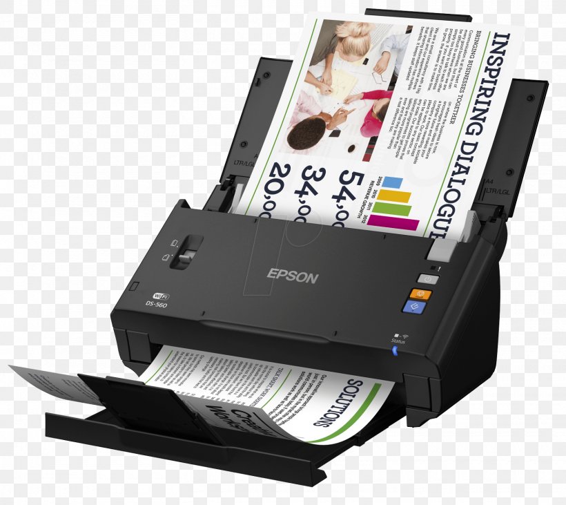 Image Scanner Epson WorkForce DS-560 WorkForce DS-560 Document Scanner B11B221401 Epson WorkForce DS-510 Epson DS-520 Sheet-Fed Scanner, PNG, 1560x1391px, Image Scanner, Computer, Document, Document Management System, Electronic Device Download Free