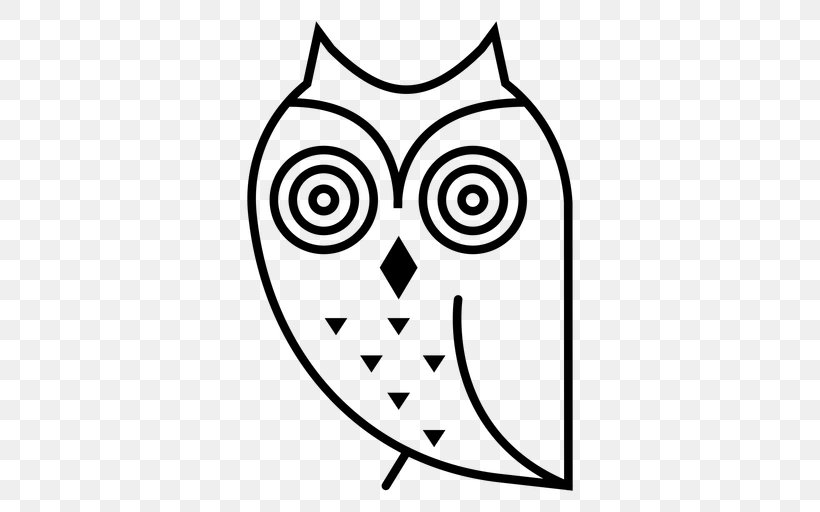 Owl Clip Art Drawing, PNG, 512x512px, Owl, Art, Bird, Bird Of Prey, Blackandwhite Download Free