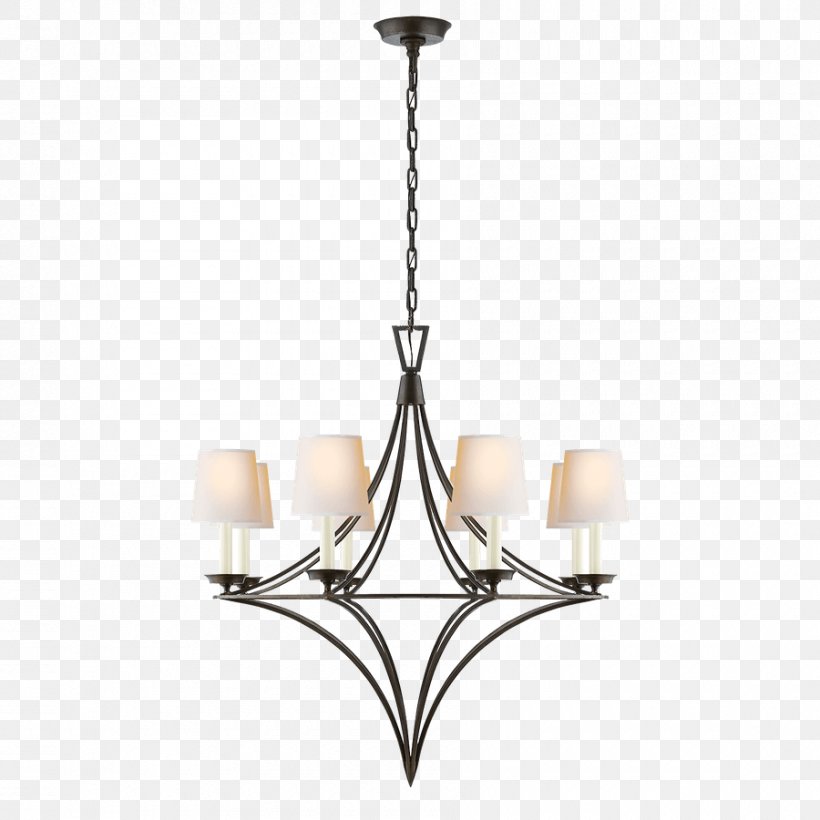 Chandelier Lighting Visual Comfort Probability Pendant Light, PNG, 900x900px, Chandelier, Brushed Metal, Candle, Ceiling, Ceiling Fixture Download Free