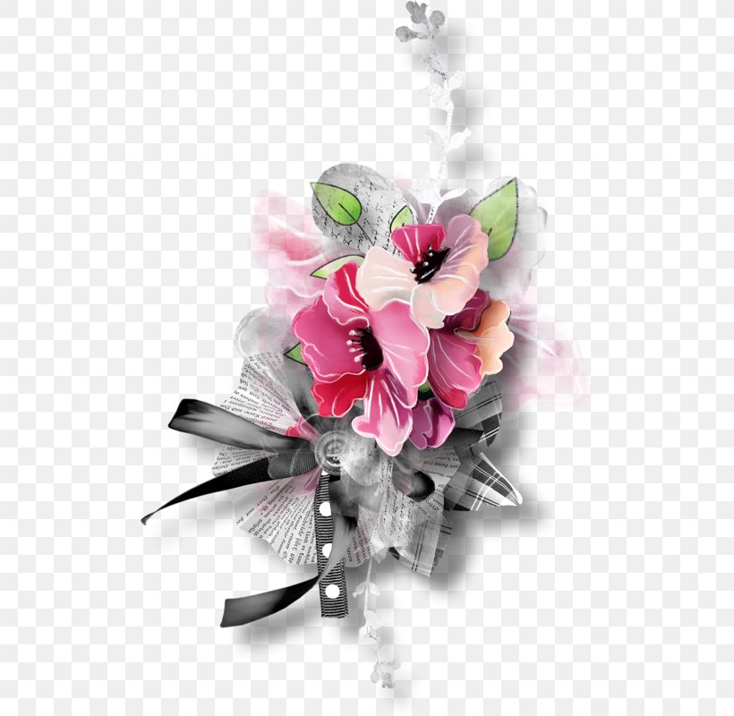 Floral Design Birthday Daytime Clip Art, PNG, 506x800px, Floral Design, Artificial Flower, Birth, Birthday, Cartoon Download Free