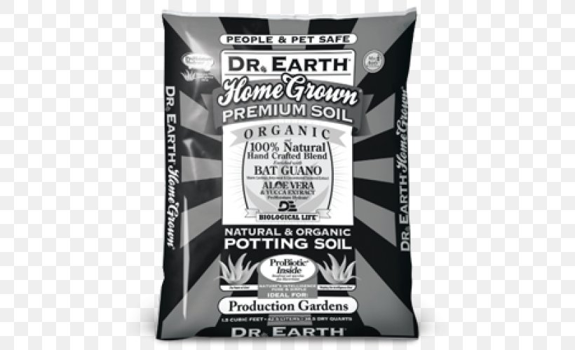 Potting Soil Cubic Foot Organic Food Mulch, PNG, 500x500px, Potting Soil, Black And White, Brand, Compost, Cubic Foot Download Free