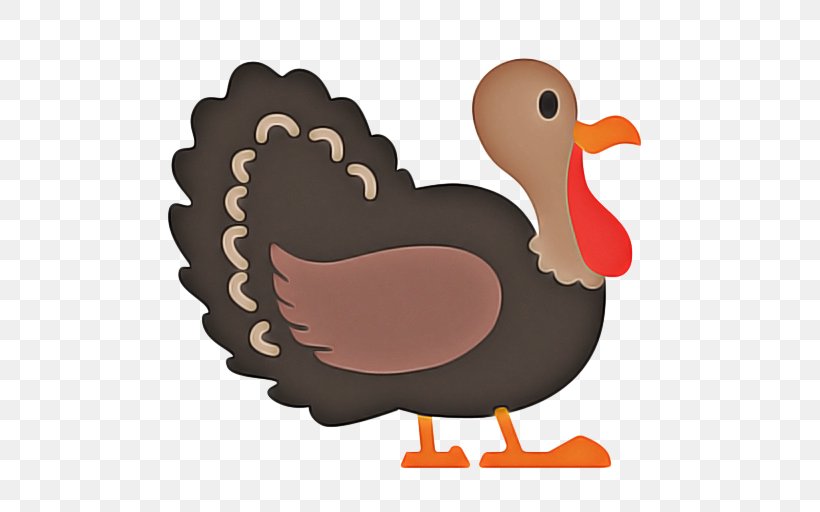 Turkey Cartoon, PNG, 512x512px, Duck, Beak, Bird, Cartoon, Chicken Download Free