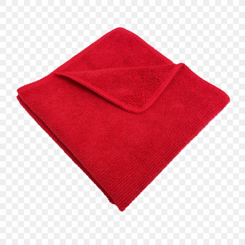 16 In. X 16 In. Red Microfiber Cleaning Towel 16 In. X 16 In. Red Microfiber Cleaning Towel Textile Blanket, PNG, 1000x1000px, Towel, Blanket, Cleaning, Drying, Hand Download Free