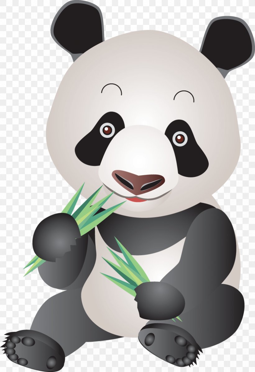 Giant Panda Clip Art, PNG, 825x1204px, Giant Panda, Bamboo, Bear, Carnivoran, Document Download Free