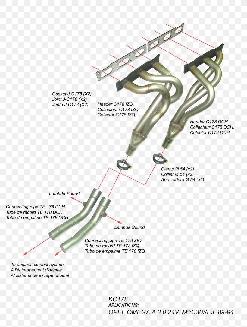 Opel Astra Exhaust System Car Opel Omega, PNG, 800x1084px, Opel, Car, Car Tuning, Diagram, Exhaust Manifold Download Free