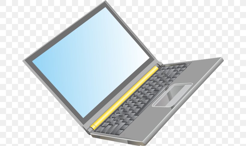 Laptop Netbook Computer, PNG, 672x487px, Laptop, Computer, Computer Hardware, Electronic Device, Geometric Shape Download Free
