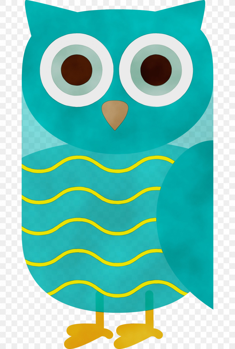 Owl M Green Line Beak, PNG, 2016x3000px, Cartoon Owl, Beak, Cute Owl, Green, Line Download Free