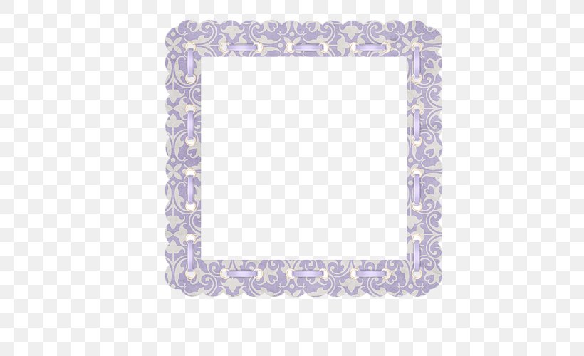 Picture Frames Rectangle, PNG, 500x500px, Picture Frames, Lavender, Lilac, Picture Frame, Purple Download Free