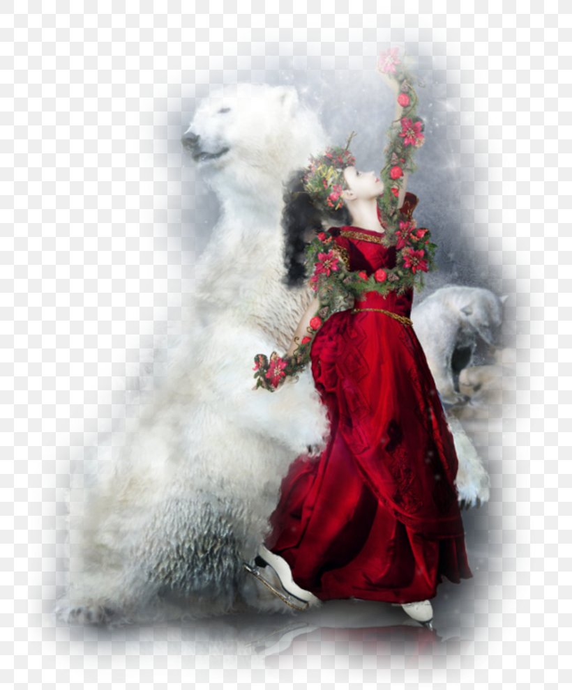 Polar Bear Christmas, PNG, 760x990px, Polar Bear, Bear, Christmas Download Free