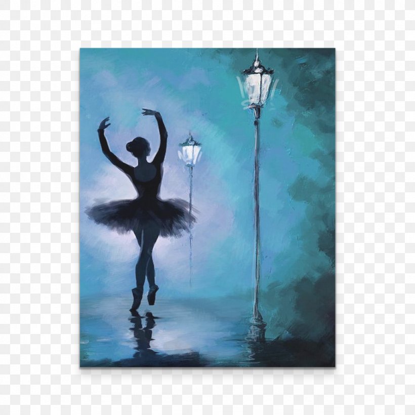 The Night Oil Painting Ballet Dancer, PNG, 1024x1024px, Night, Abstract Art, Art, Ballet, Ballet Dancer Download Free