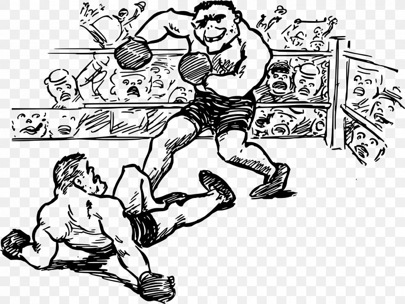 Boxing Sport Drawing Coloring Book Clip Art, PNG, 2400x1805px, Boxing, Area, Arm, Art, Artwork Download Free