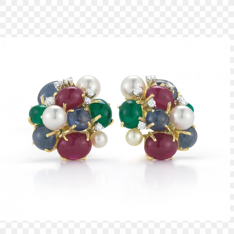 Earring Jewellery Ruby Gemstone Emerald, PNG, 2728x2728px, Earring, Bracelet, Cabochon, Charms Pendants, Clothing Accessories Download Free