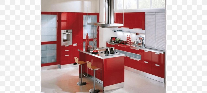 Kitchen Cabinet Cabinetry Red Color, PNG, 900x405px, Kitchen Cabinet, Accent Wall, Cabinetry, Color, Cupboard Download Free