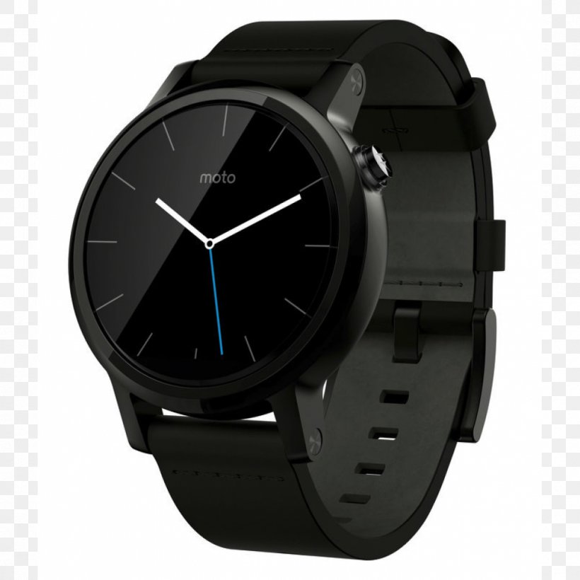 Moto 360 (2nd Generation) Moto G Smartwatch Motorola Mobility, PNG, 1000x1000px, Moto 360 2nd Generation, Android, Black, Brand, Hardware Download Free