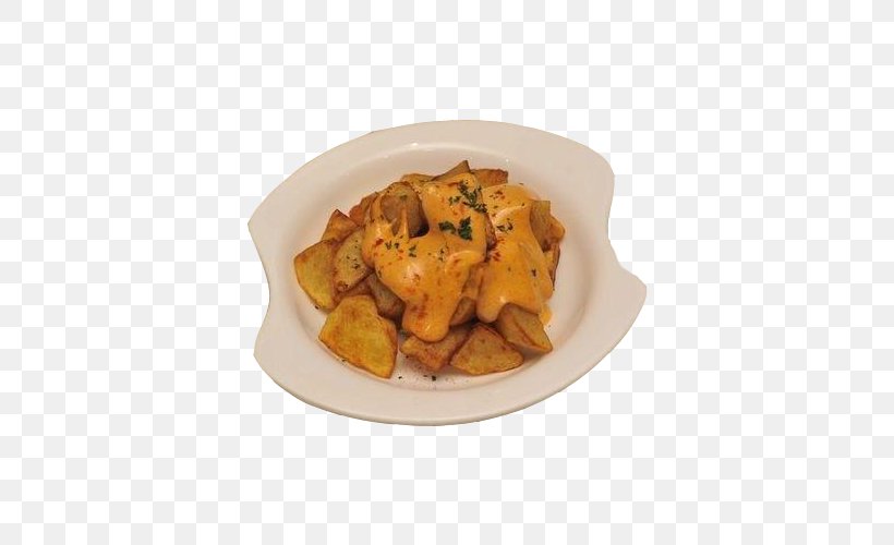 Patatas Bravas Vegetarian Cuisine Recipe Side Dish Curry, PNG, 500x500px, Patatas Bravas, Cuisine, Curry, Dish, Food Download Free