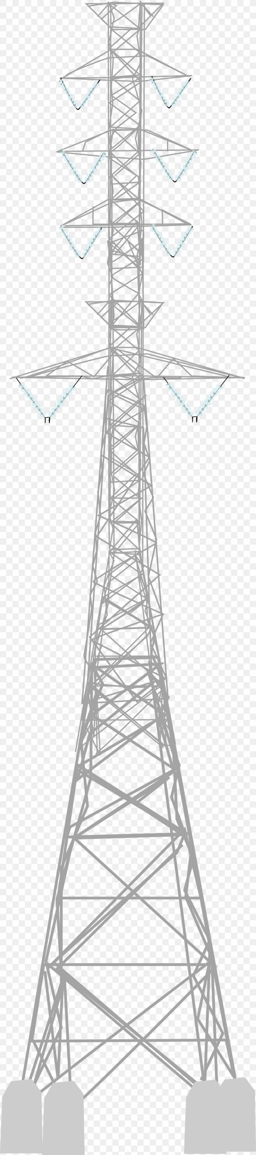 Transmission Tower Electricity Drawing Public Utility, PNG, 1024x4608px, Transmission Tower, Black And White, Drawing, Electric Power Transmission, Electrical Supply Download Free