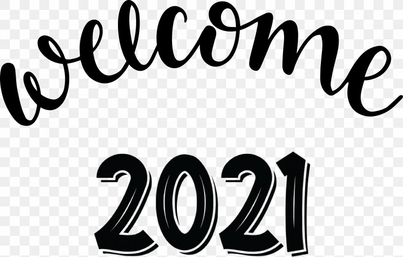 Welcome 2021 Year 2021 Year 2021 New Year, PNG, 3000x1916px, 2021 New Year, 2021 Year, Welcome 2021 Year, Black M, Calligraphy Download Free