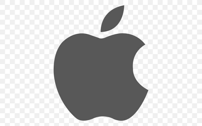 Apple Logo, PNG, 512x512px, Apple, Black, Black And White, Computer Software, Heart Download Free
