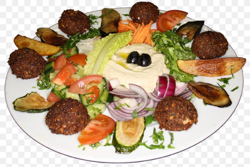 Falafel Full Breakfast Middle Eastern Cuisine Meze Hors D'oeuvre, PNG, 800x550px, Falafel, Appetizer, Breakfast, Cuisine, Dish Download Free