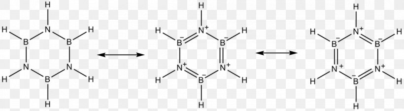 Resonance Chemistry Molecule Substance Theory Borazine, PNG, 1200x330px, Resonance, Aromaticity, Black And White, Borazine, Cell Download Free