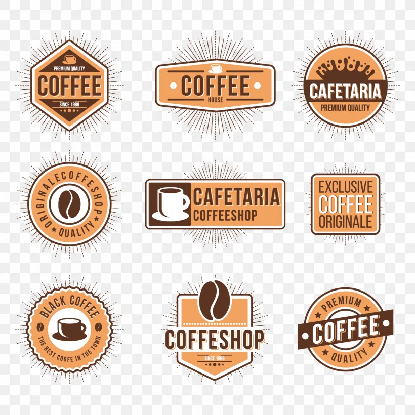 Cafe Coffee Vector Graphics Clip Art Illustration, PNG, 1500x1500px, Cafe, Brand, Coffee, Drawing, Label Download Free