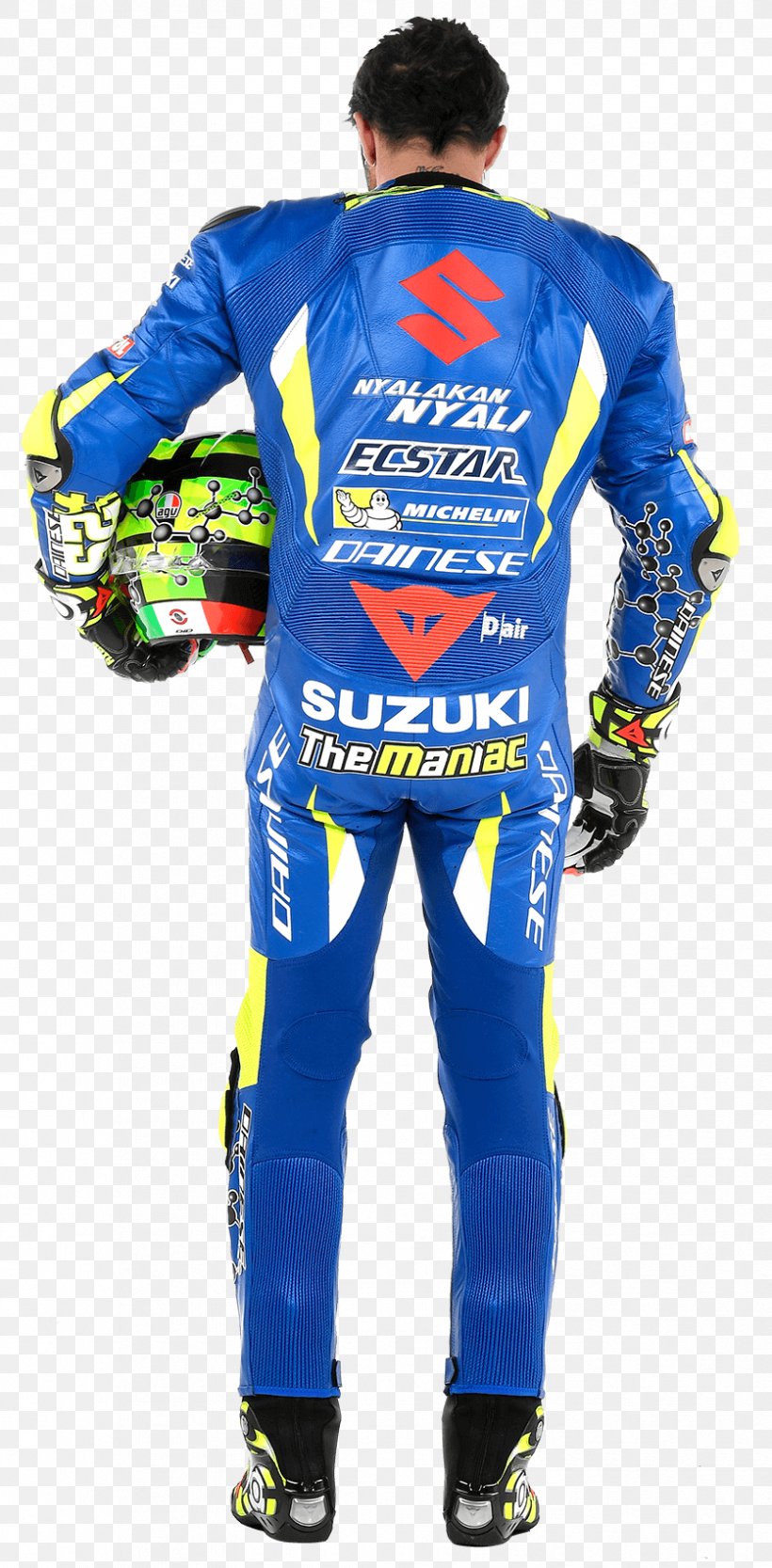 Team Suzuki Ecstar MotoGP Jersey Sports 24 Hours Of Le Mans, PNG, 836x1700px, 24 Hours Of Le Mans, Team Suzuki Ecstar, Andrea Iannone, Clothing, Electric Blue Download Free
