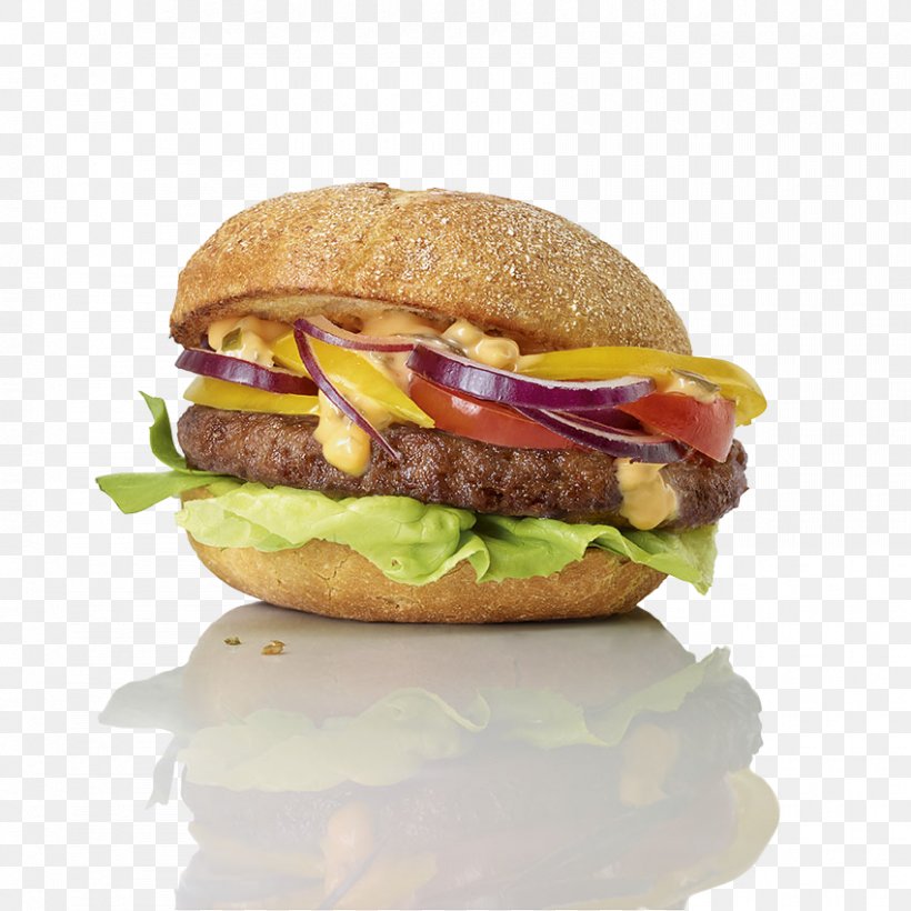 Cheeseburger Hamburger Slider Buffalo Burger Veggie Burger, PNG, 850x850px, Cheeseburger, American Food, Barbecue, Breakfast Sandwich, Buffalo Burger Download Free
