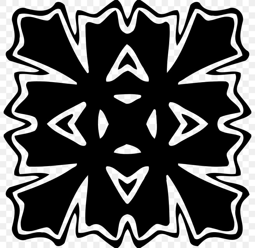 Decorative Arts Clip Art, PNG, 798x800px, Decorative Arts, Black, Black And White, Flower, Monochrome Download Free