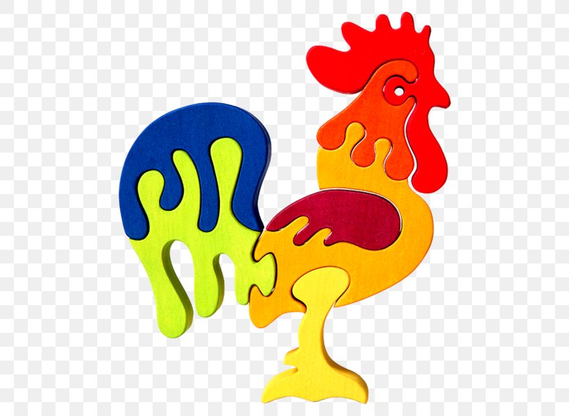 Rooster Jigsaw Puzzles Toy Animals Of The Farm, PNG, 600x600px, Rooster, Animal Figure, Beak, Bird, Chicken Download Free