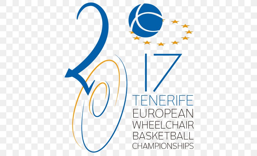 Tenerife European Wheelchair Basketball Championship International Wheelchair Basketball Federation, PNG, 500x500px, Tenerife, Area, Basketball, Blue, Brand Download Free