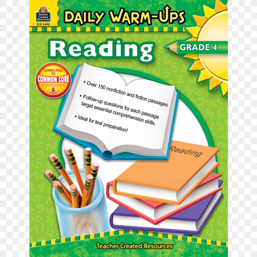 Daily Warm-Ups: Reading, Grade 3 Daily Warm-Ups Nonfiction Reading Grade 2 Math, Grade 3 Education, PNG, 900x900px, Daily Warmups Reading Grade 3, Area, Book, Education, First Grade Download Free