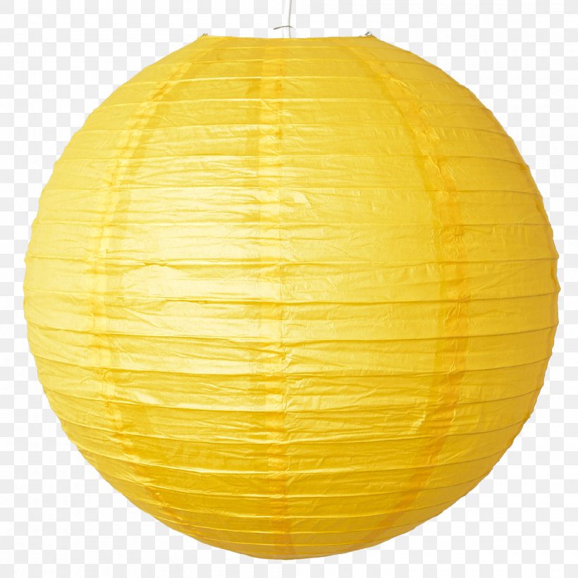 Yellow Paper Lantern Color Lamp, PNG, 2000x2000px, Yellow, Ceiling Fixture, Color, Commodity, Interior Design Services Download Free