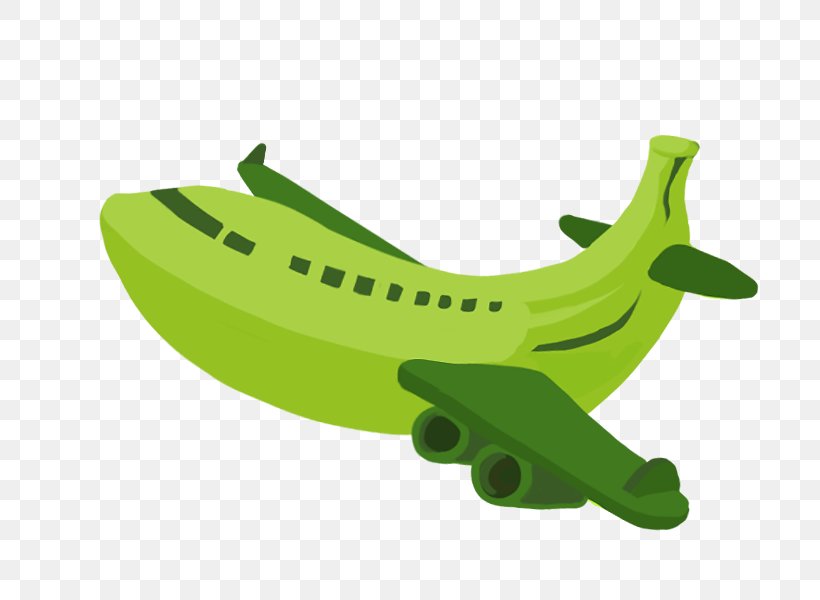 Airplane Product Design Font, PNG, 800x600px, Airplane, Airline, Banana, Fruit, Green Download Free