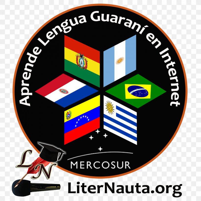 Guarani Mercosur Spanish Logo Brand, PNG, 880x880px, Guarani, Area, Book, Brand, Logo Download Free