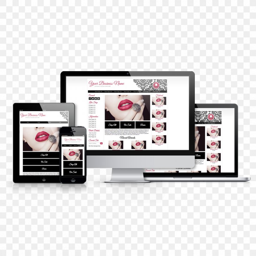 Joomla Responsive Web Design Phoca Gallery Web Development Template, PNG, 1000x1000px, Joomla, Brand, Color Chart, Data, Display Device Download Free