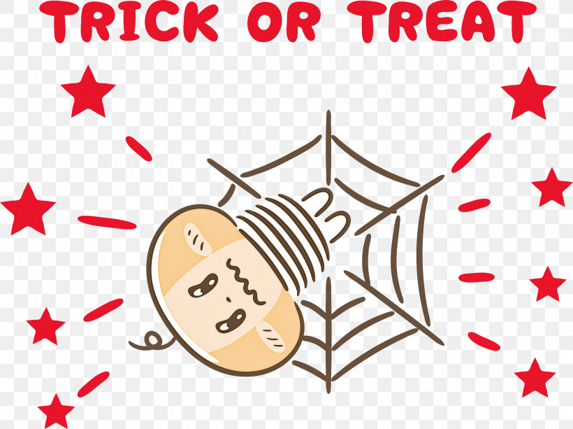 Trick OR Treat Happy Halloween, PNG, 3000x2243px, Trick Or Treat, Drawing, Happy Halloween, Line Art, Logo Download Free