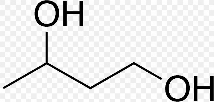1,3-Butanediol Beta-Hydroxybutyric Acid 1,4-Butanediol 1,2-Butanediol, PNG, 1225x588px, Betahydroxybutyric Acid, Alcohol, Area, Black, Black And White Download Free