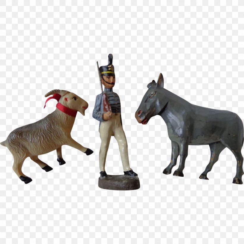 Cattle Donkey Goat Pack Animal Figurine, PNG, 958x958px, Cattle, Animal Figure, Cattle Like Mammal, Cow Goat Family, Donkey Download Free