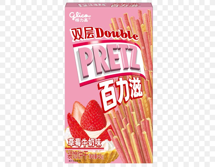 Strawberry Pretz Ezaki Glico Co., Ltd. Snack Butter, PNG, 640x640px, Strawberry, Biscuits, Brand, Butter, Chocolate Download Free