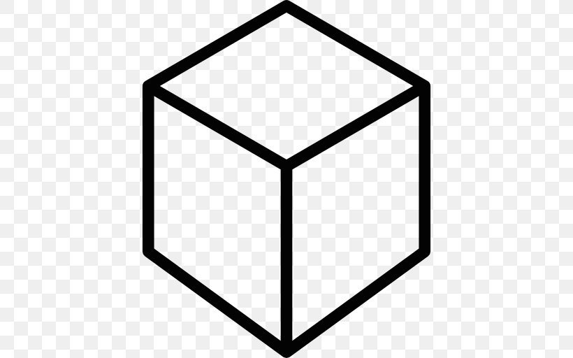 Cube Geometry Geometric Shape Square, PNG, 512x512px, Cube, Area, Black, Black And White, Cuboid Download Free