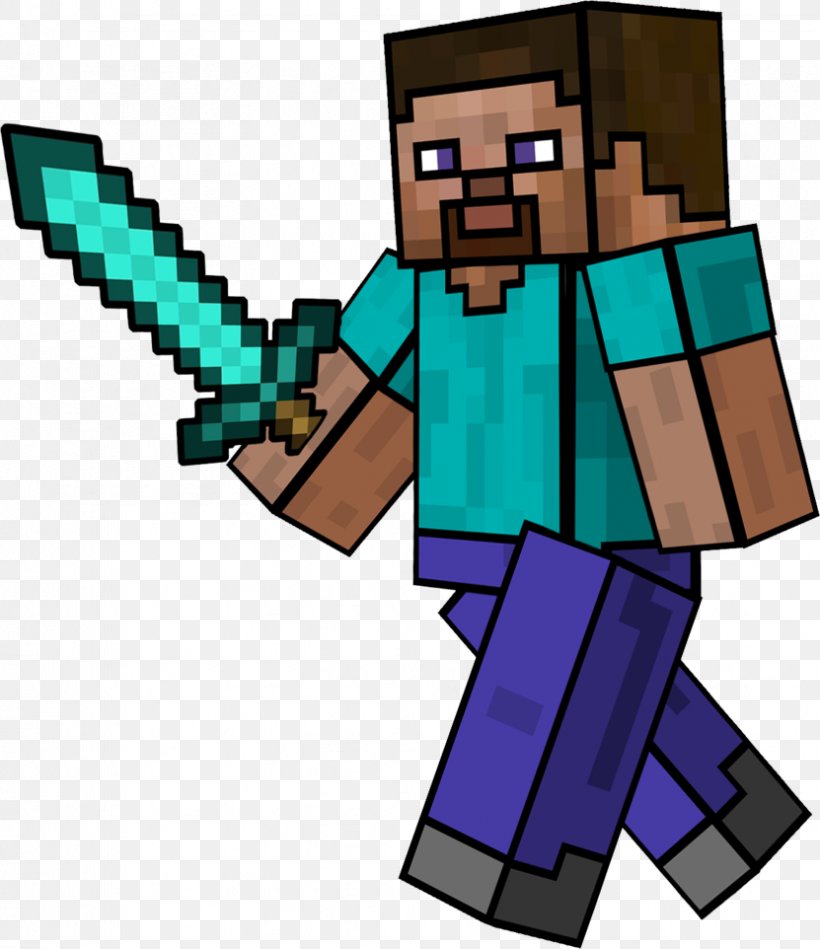 Minecraft Video Game Wiki Weapon, PNG, 831x962px, Minecraft, Art, Drawing, Fictional Character, Machine Download Free
