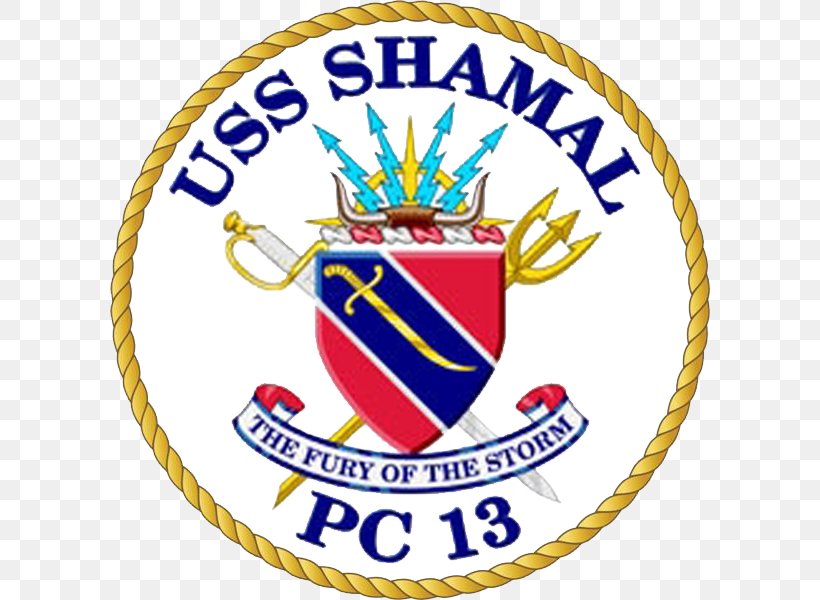 Navy USS Shamal PC-13 License Plate United States Navy Patrol Boat USS Squall, PNG, 600x600px, Uss Shamal, Area, Brand, Coat Of Arms, Crest Download Free
