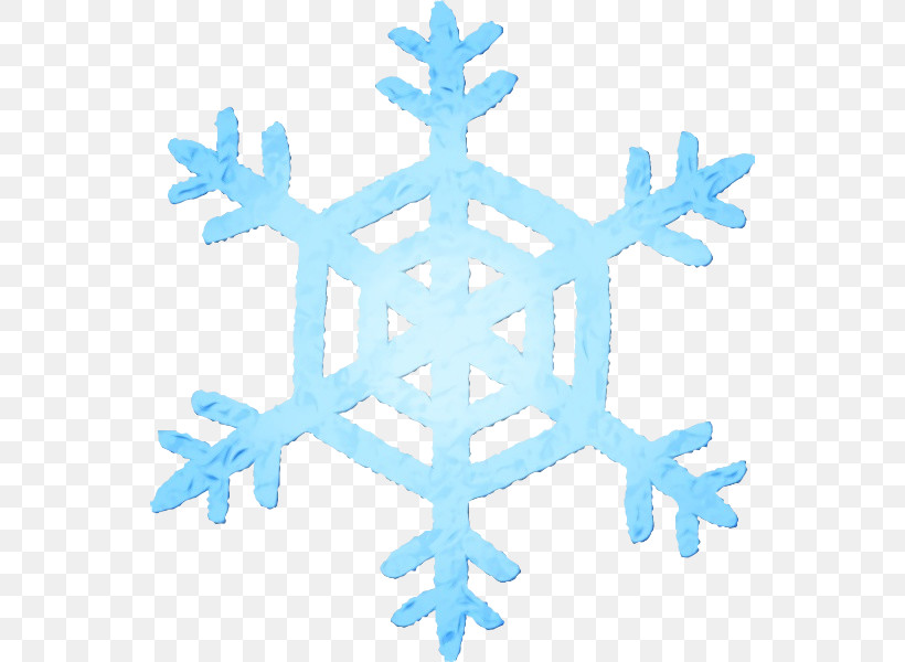 Snowflake, PNG, 548x600px, Watercolor, Paint, Paper Snowflake, Snowflake, Wet Ink Download Free