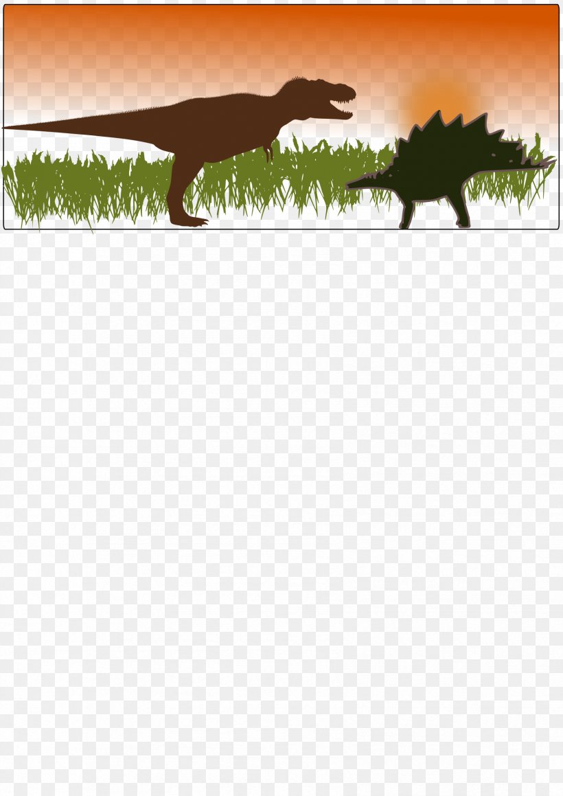 Stegosaurus Tyrannosaurus Dinosaur Clip Art, PNG, 1697x2400px, Stegosaurus, Dinosaur, Ecoregion, Ecosystem, Fauna Download Free